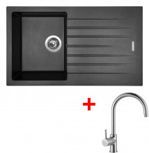 Sinks PERFECTO 860 Metalblack+VITAL...